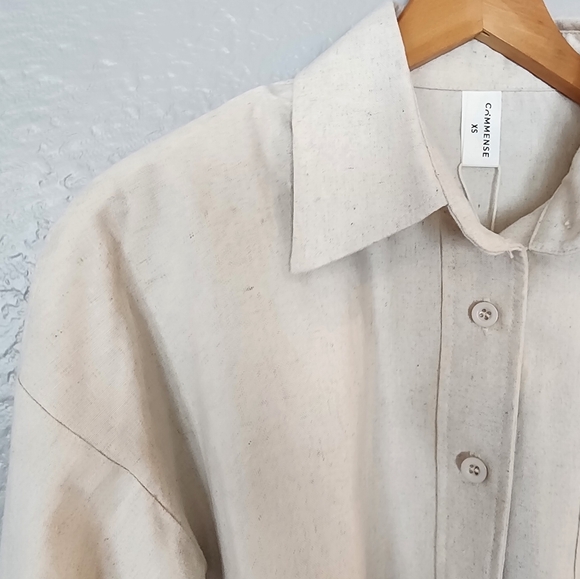 Collared Drawstring Two Piece Pants Set - Picture 7 of 15